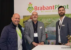 Patrick de Craen (Family Fresh Farms), Paul Jochems and Leon Ammerlaan (Brabant Plant)